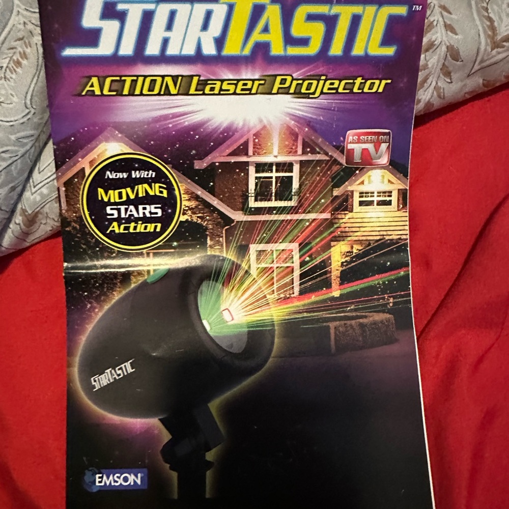 Startas Action Laser Projector - Multicolor